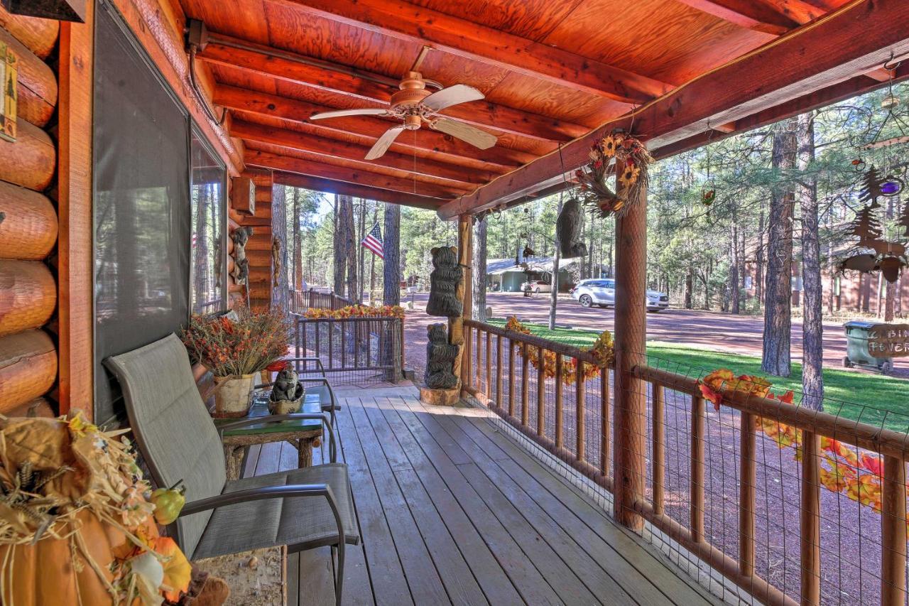Rustic Lakeside Cabin - Family And Pet Friendly! Pinetop-Lakeside Eksteriør bilde